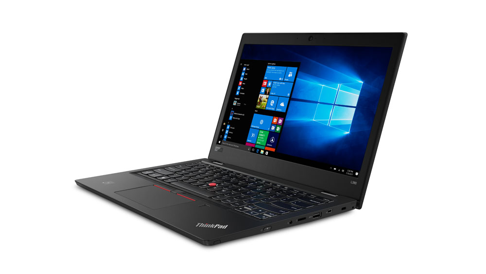 Lenovo ThinkPad L380 to 13,3 cala ekranu, ładna obudowa, akuratny procesor Core i3 szóstej generacji, 8 giga pamięci ram, 256 giga na dysku SSD, system operacyjny Windows 10, jeden port HDMI, porty typu USB, matowa matryca, czytnik kart pamięci, pojemna bateria i niska masa własna